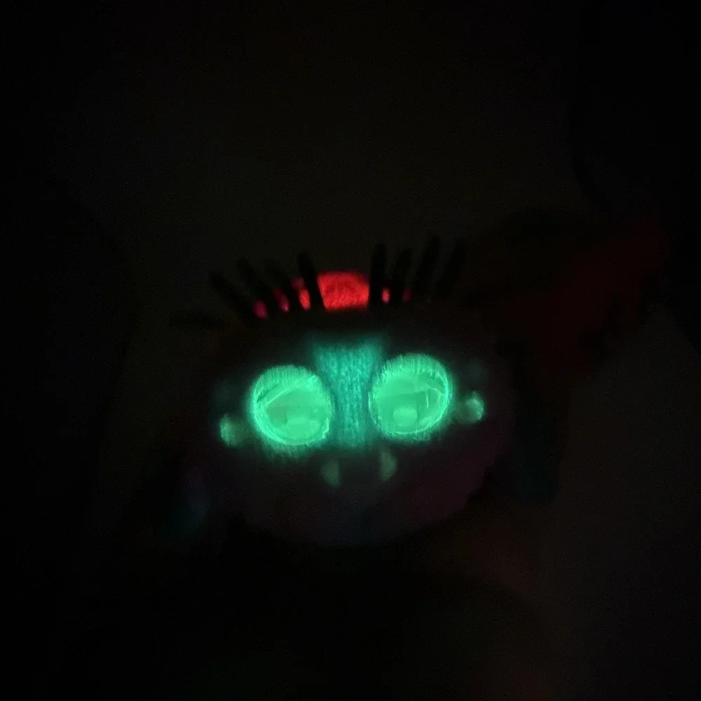 Yellies Flufferpuff & Toofy Spooder Jumping Spider Sound Activated Motion‎ WORKS